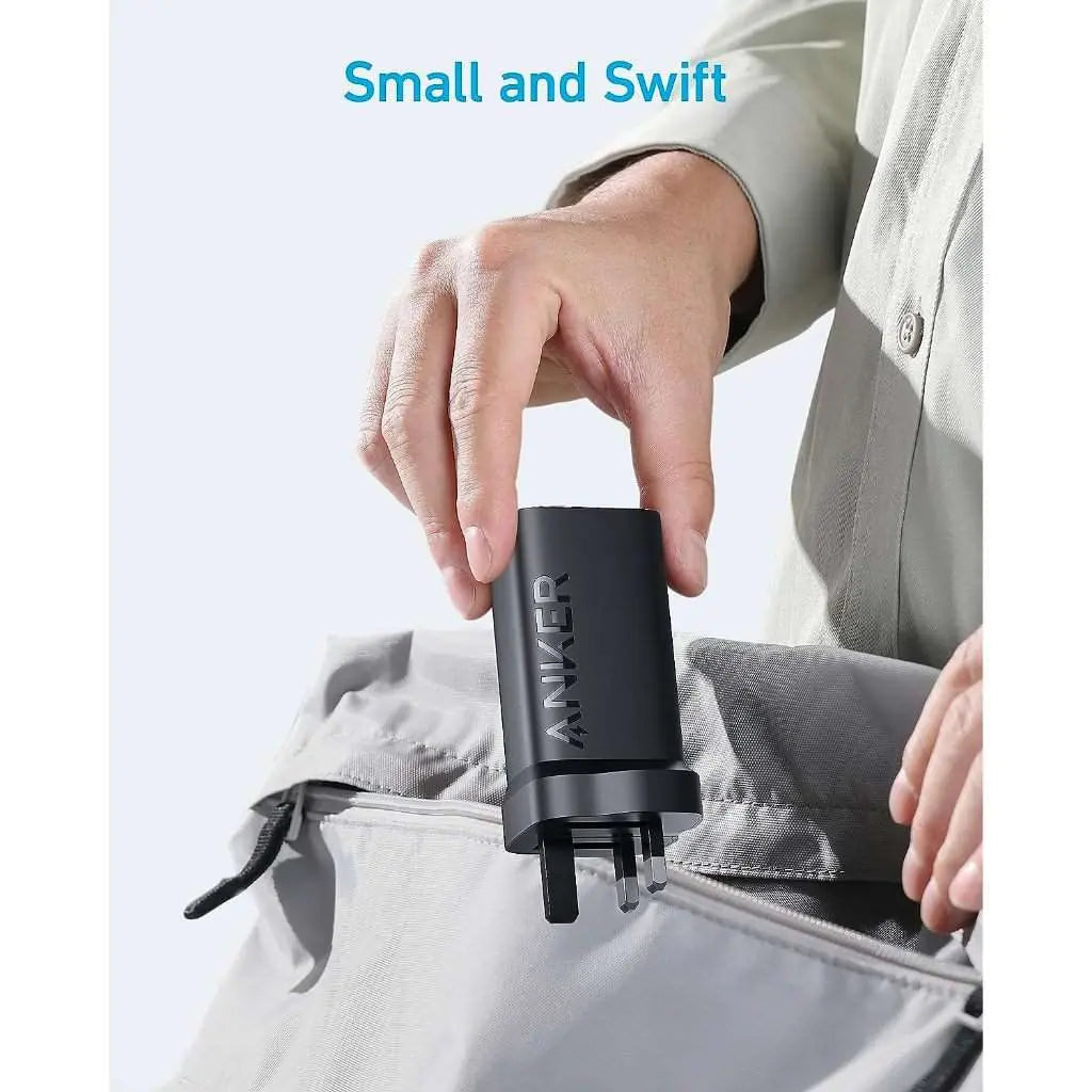 Anker 336 PowerPort 67W USB-C GaN Fast Charger (A2674) - Compact & Powerful Wall Charger for iPhone 15/14/13, MacBook, iPad, Samsung Galaxy - Perfect for Travel, Office & Home Use