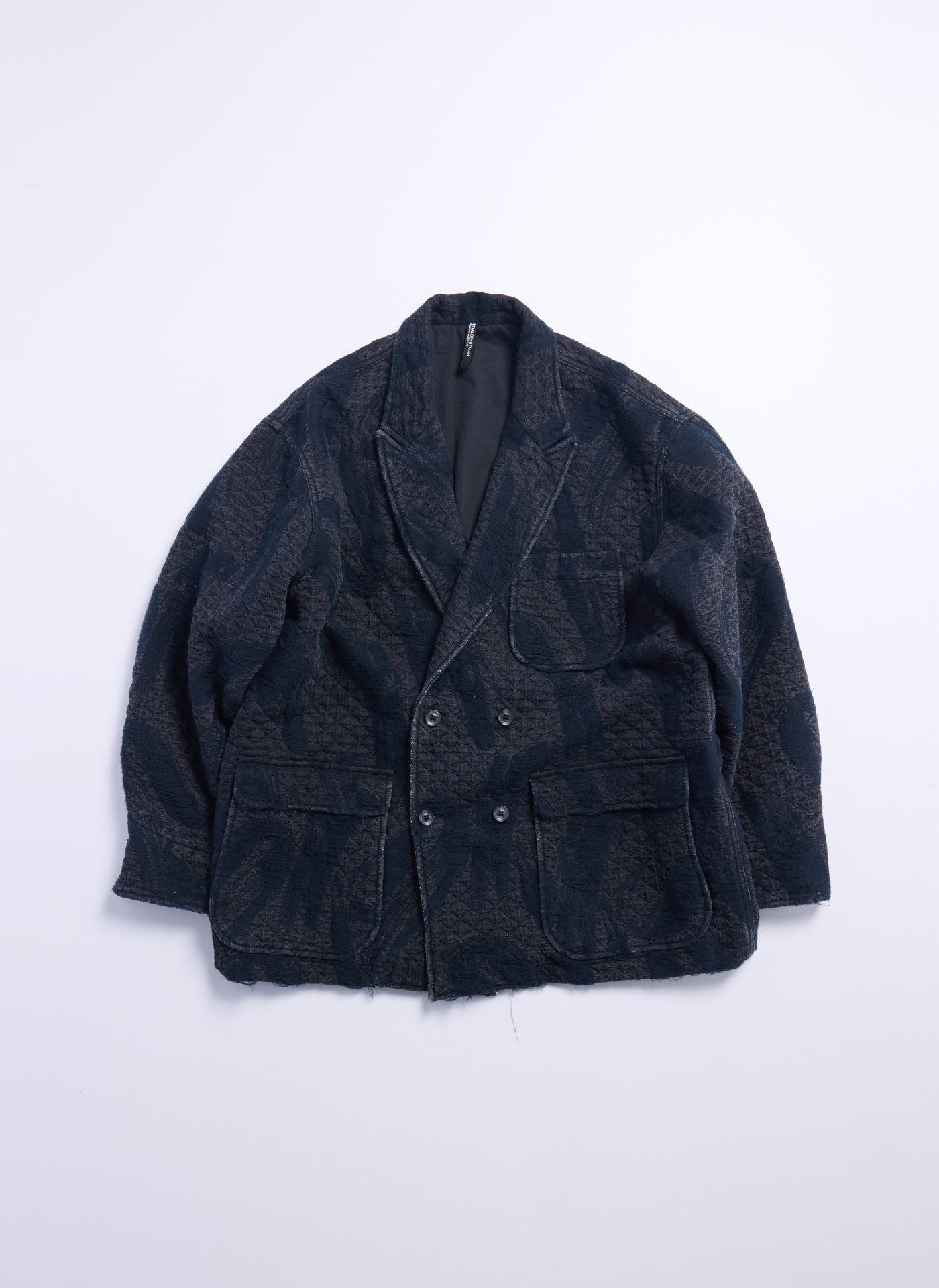Stylish Cotton Polyester Jacquard Paisley Soft Double-Breasted Blazer for Women | Elegant Office Wear & Evening Outfits