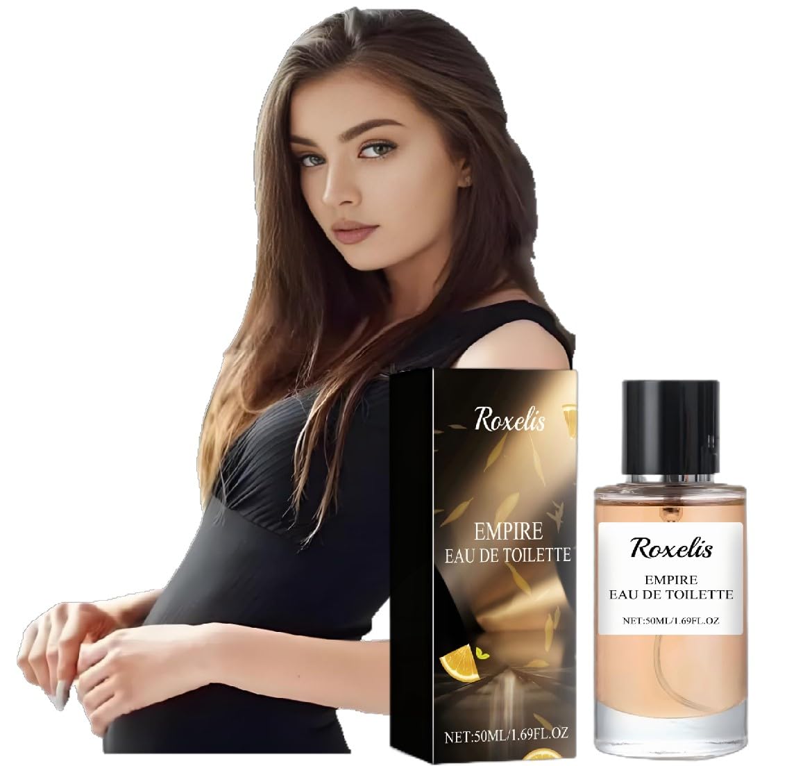 Natural Citrus Pheromone Perfume for Women - 50ml Fresh Fruity Eau De Toilette Spray | Light Everyday Fragrance, Travel Size | Perfect for Office, Dating & Special Occasions