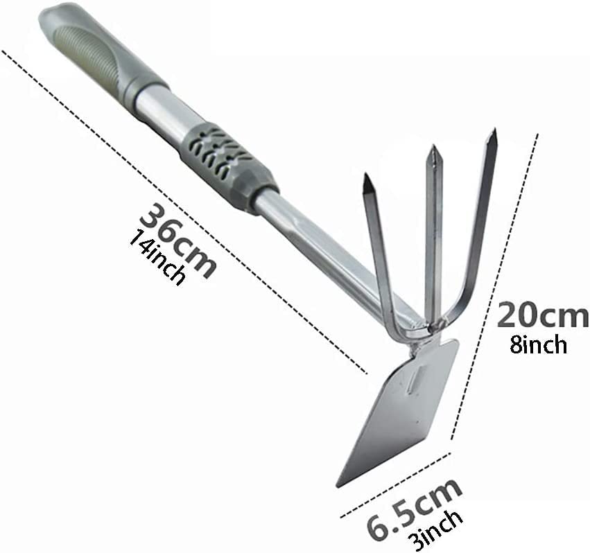 FRAHS 3-Piece Garden Tool Set - Heavy Duty Gardening Kit with Ergonomic Handle, Outdoor Hand Tools for Planting, Weeding & Landscaping - Perfect Gift for Gardeners & DIY Enthusiasts