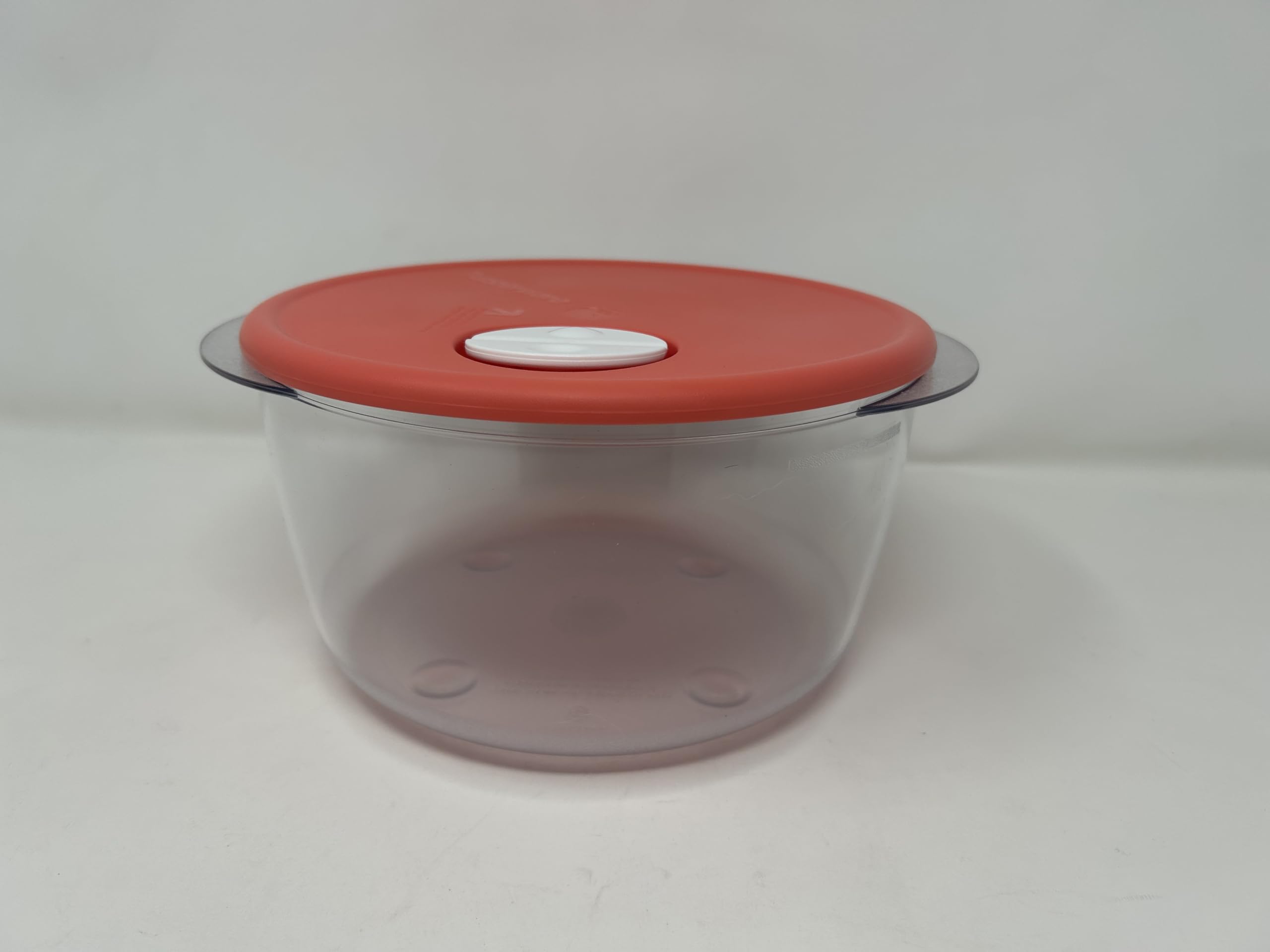 PLESIU YMR 3L Round Microwave Safe Dish with Lid - BPA-Free Food Storage Container for Meal Prep, Leftovers & Reheating | Perfect for Tupperware Rock N Serve, Office Lunch & Home Kitchen Use