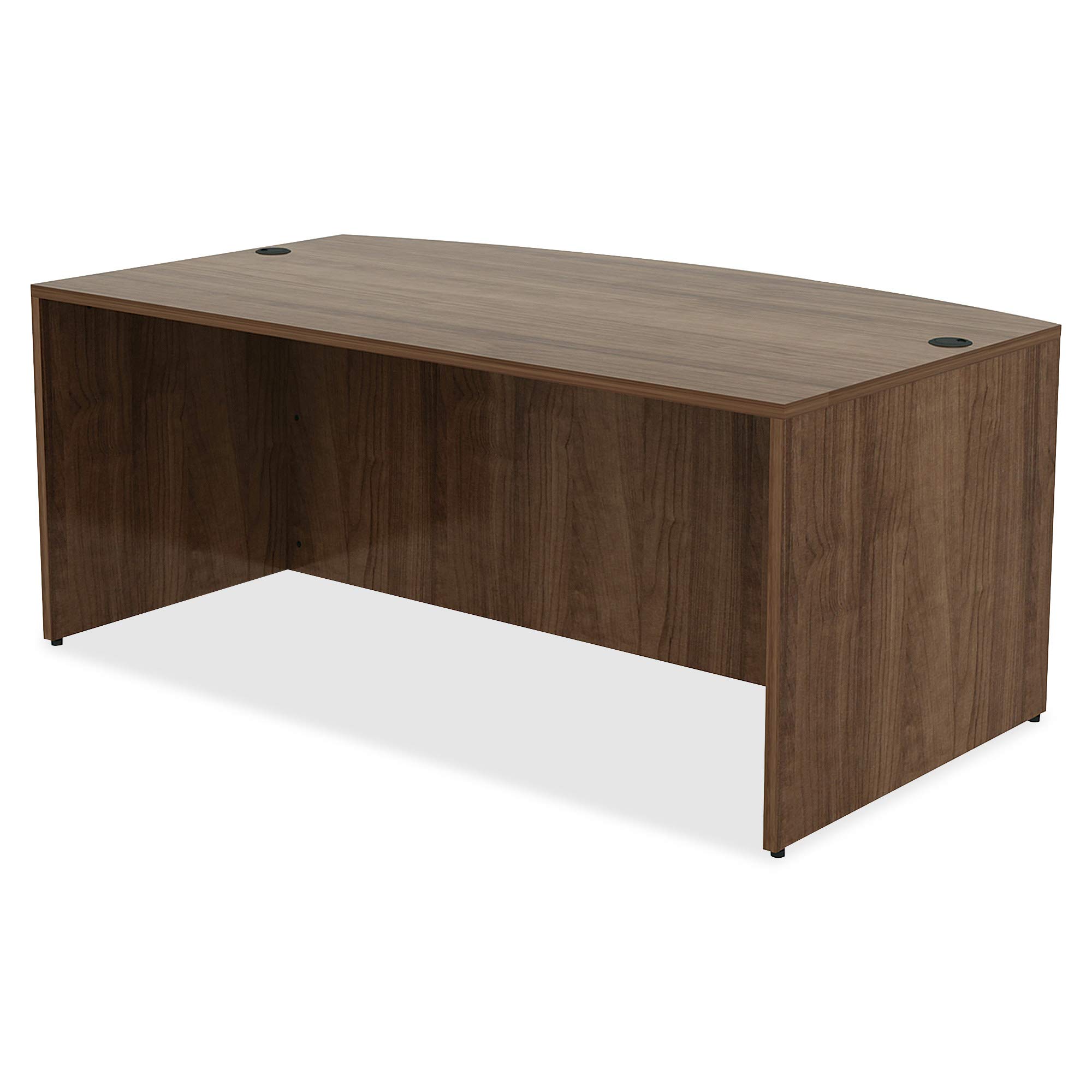Lorell Office Desk - Adjustable Height Computer Desk with Keyboard Tray, Ergonomic Home & Office Workstation for Study, Writing, and Remote Work