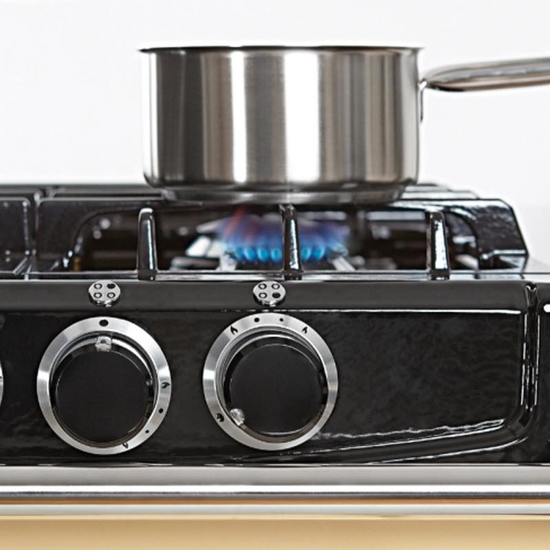 AGA 24-inch Classic City Dual Fuel Range - Professional Gas & Electric Stove with Oven - Perfect for Home Kitchens, Restaurants & Culinary Enthusiasts