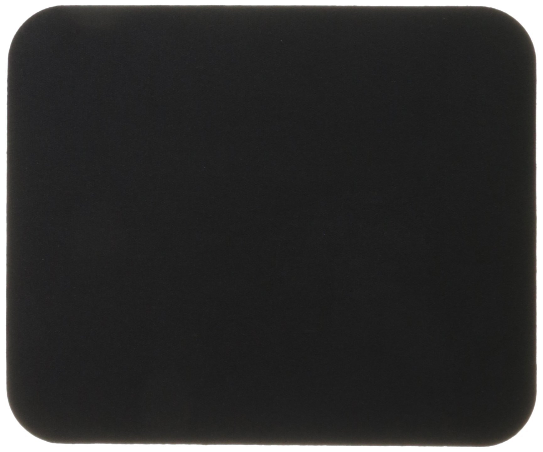 Premium Standard Mouse Pad - Non-Slip Rubber Base, Smooth Surface for Precise Control (Black) - Perfect for Office, Gaming & Home Computer Use