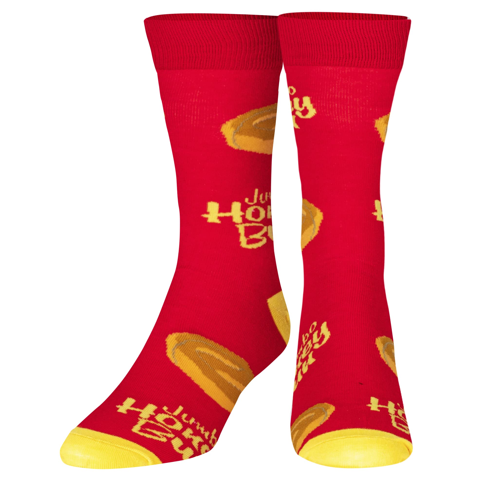 Funny Food Themed Crazy Socks - Assorted Snacks & Candy Prints Crew Socks for Men & Women - Perfect for Gifts, Costume Parties & Everyday Wear