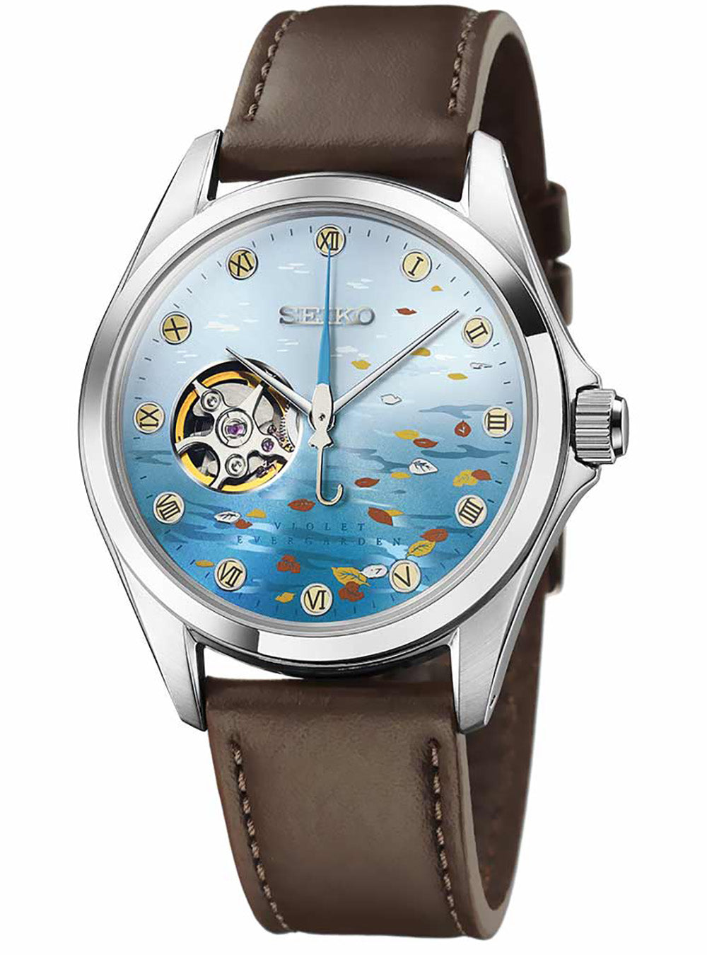 VIOLET EVERGARDEN × SEIKO Limited Edition Japanese Made Watch - Anime Collector's Item & Stylish Accessory for Cosplay, Gift Giving, and Anime Enthusiasts