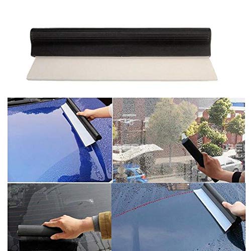 California Blade Dry - 10'' Auto Water Blade, Anti-Slip Non-Scratch Shower Squeegee, Flexible Silicone Wiper for Car & Home - Perfect for Windows, Mirrors, Tiles & Glass Surfaces
