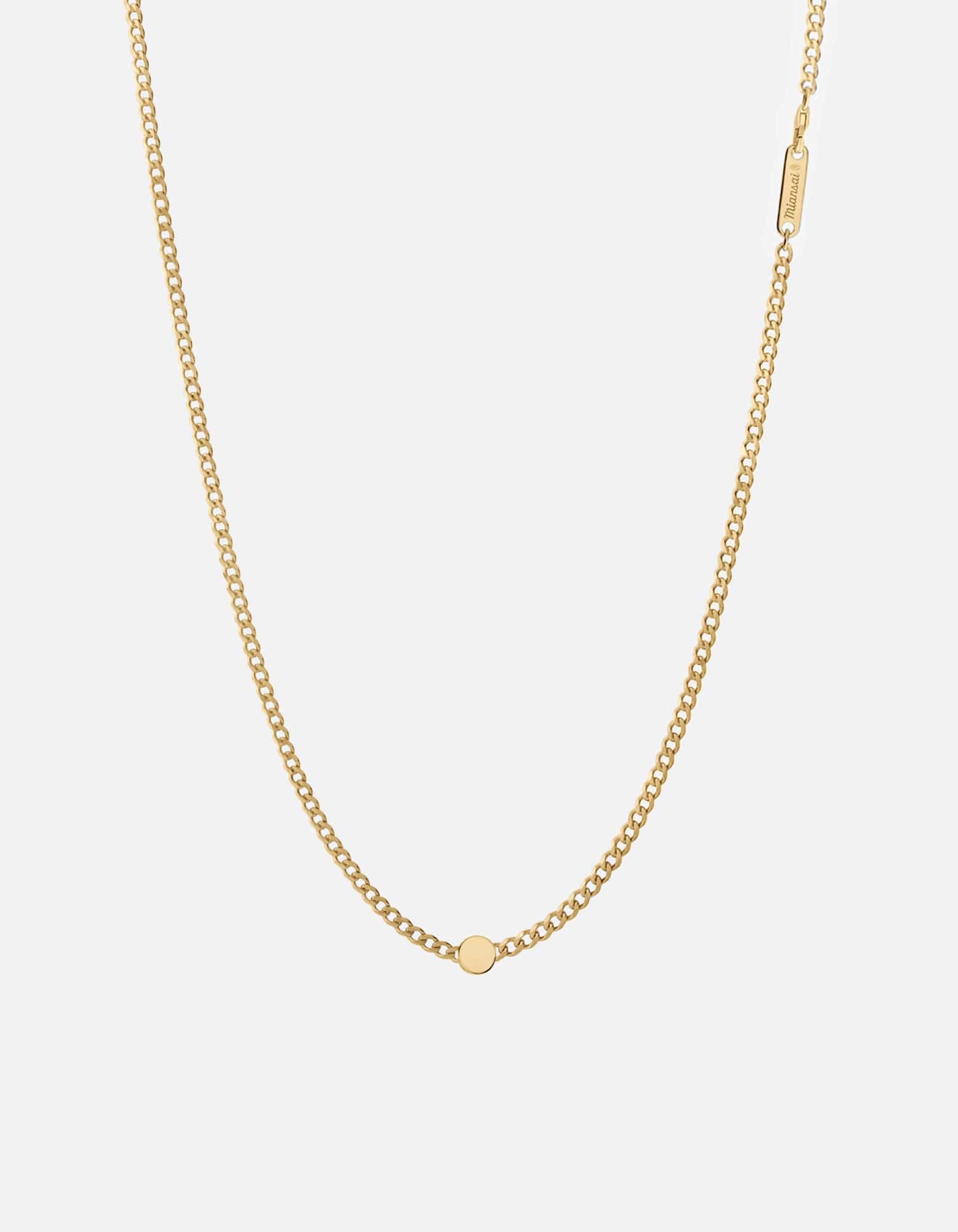 Elegant Gold Vermeil Type Chain Necklace - Dainty Layering Jewelry for Women, Perfect for Everyday Wear & Special Occasions