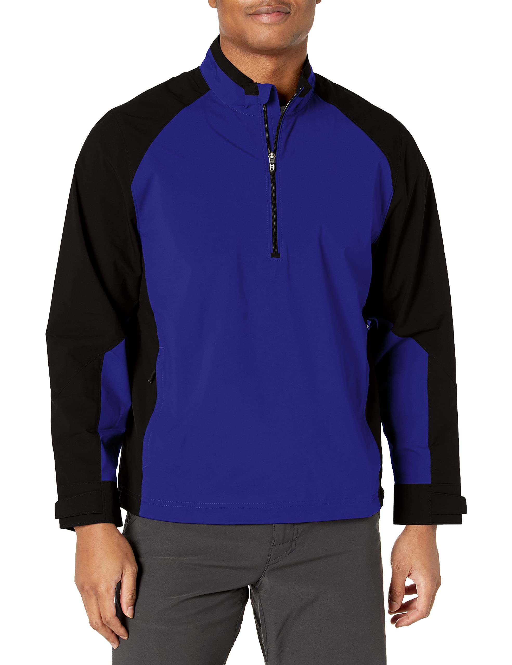 Cutter & Buck Men's Summit Long Sleeve 1/2 Zip Jacket - Lightweight Fleece Pullover for Hiking, Golf & Outdoor Activities