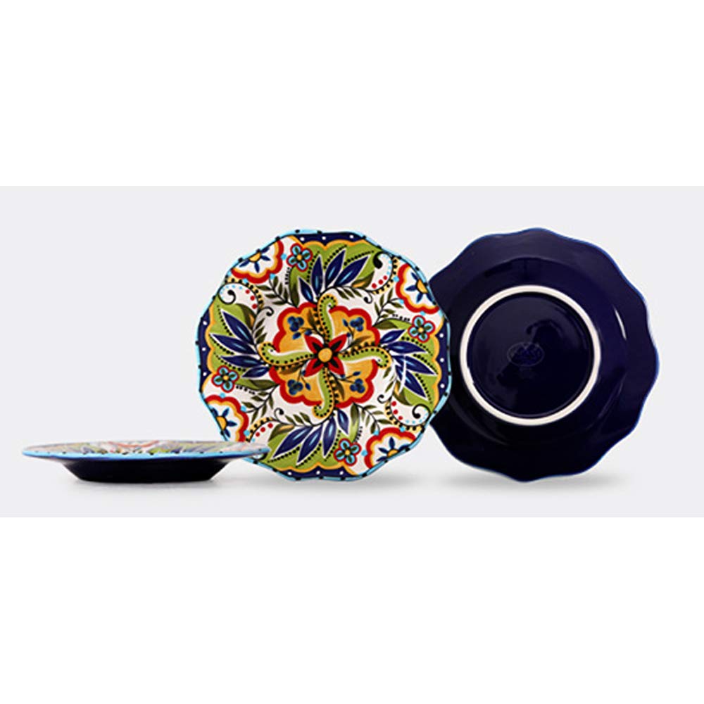 Hand Painted Porcelain Dinnerware Set - 8.5