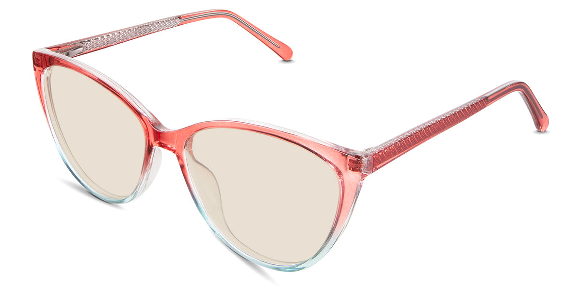 ZORA Women's Prescription Tinted Glasses - Stylish & UV Protection for Driving, Reading & Outdoor Activities