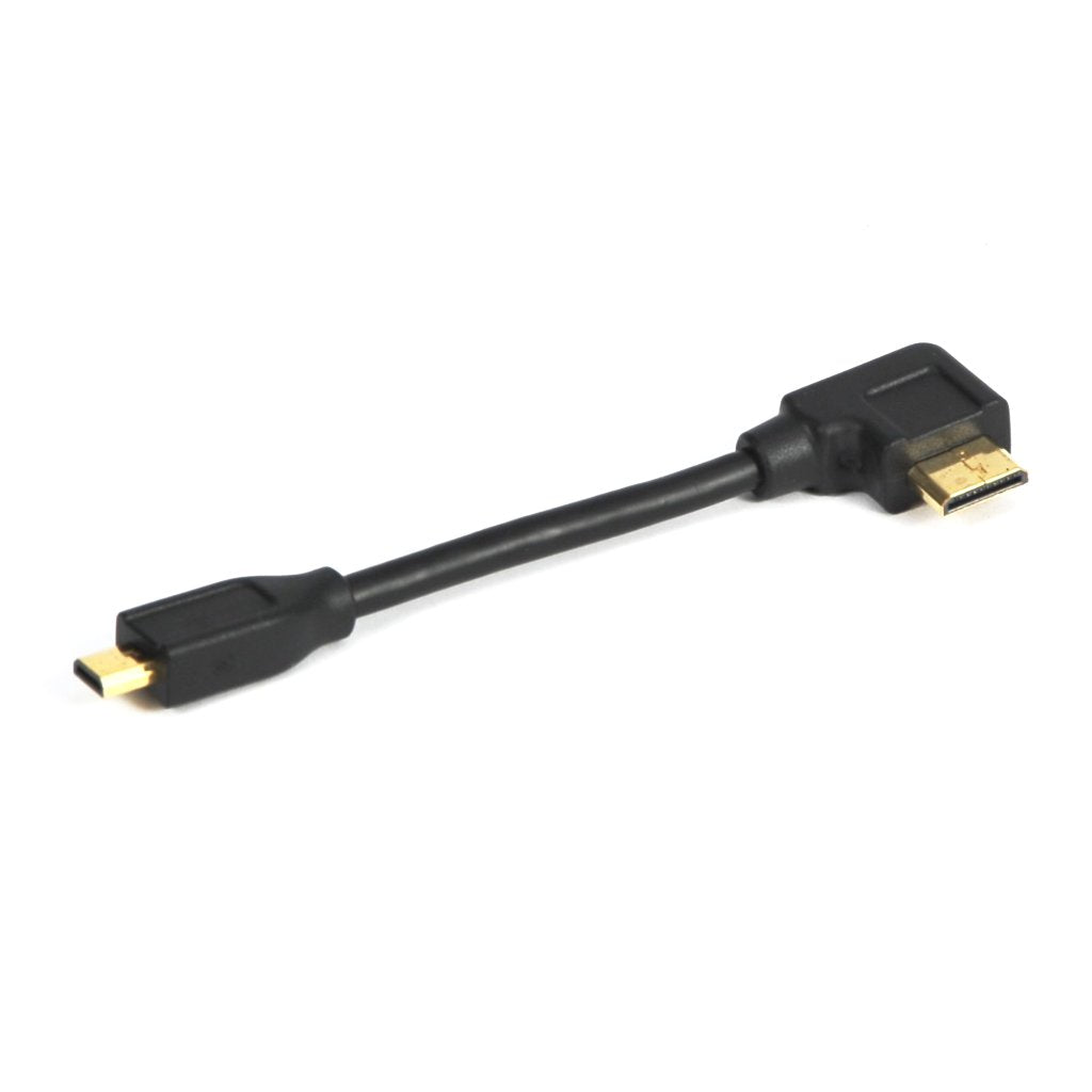 High-Speed HDMI Cable 110mm (4.3in) - Gold-Plated Connectors for Camera to HDMI Bulkhead Connection - Perfect for CCTV, Security Systems & Professional Video Setups