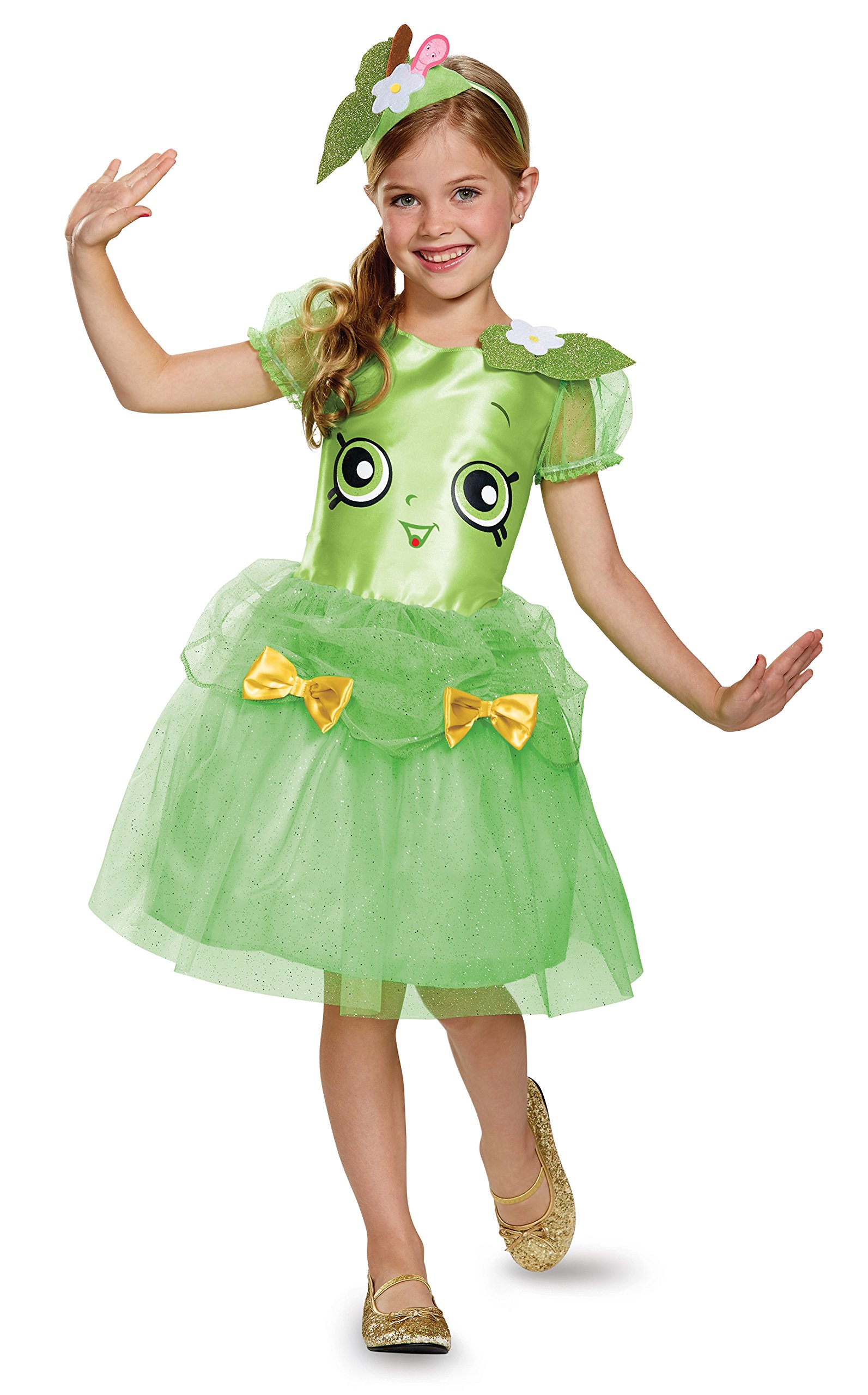 Shopkins Apple Blossom Classic Kids Costume - Fun Dress-Up Outfit for Halloween, Birthday Parties & Pretend Play