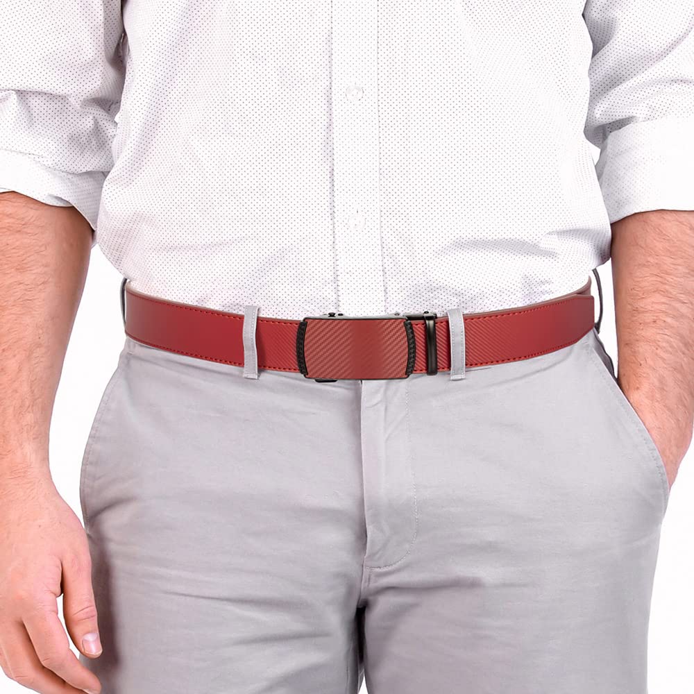 DOOPAI Men's Ratchet Dress Belt - 1 3/8