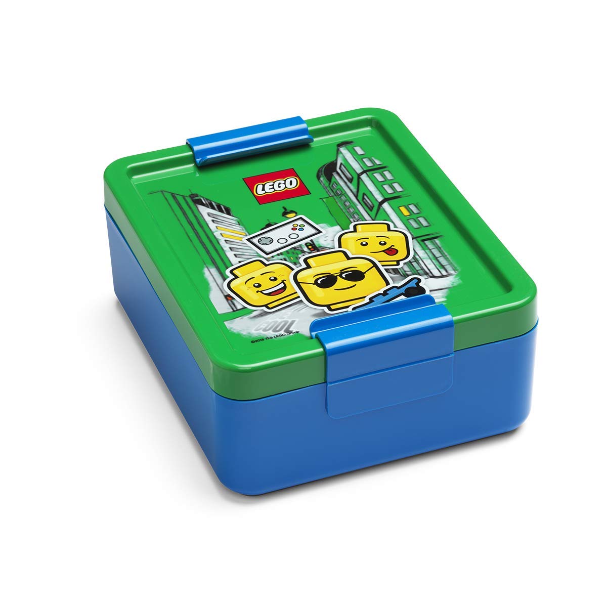 LEGO Lunch Box for Kids - Iconic Bricks Design, Insulated Food Container for School & Travel - Perfect for Boys & Girls Lunchtime, Picnics, and Outdoor Adventures