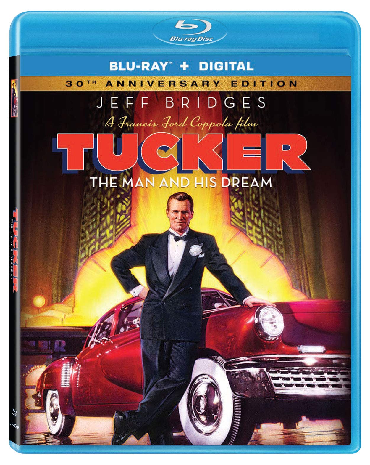 Tucker: The Man and His Dream Blu-ray & UV - Classic Biographical Film for Movie Enthusiasts & Collectors - Perfect for Home Theater Nights and Film History Buffs