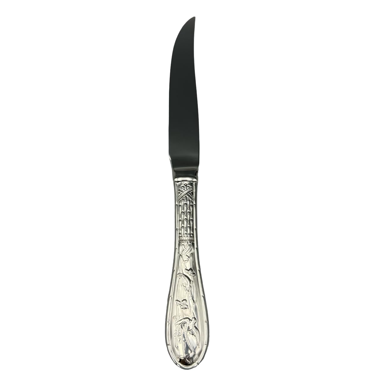 Premium Japanese Bird 6-Piece Steak Knife Set - High-Quality Stainless Steel Blades for Perfect Meat Cutting - Ideal for Home Dining, BBQ Parties & Restaurant Use