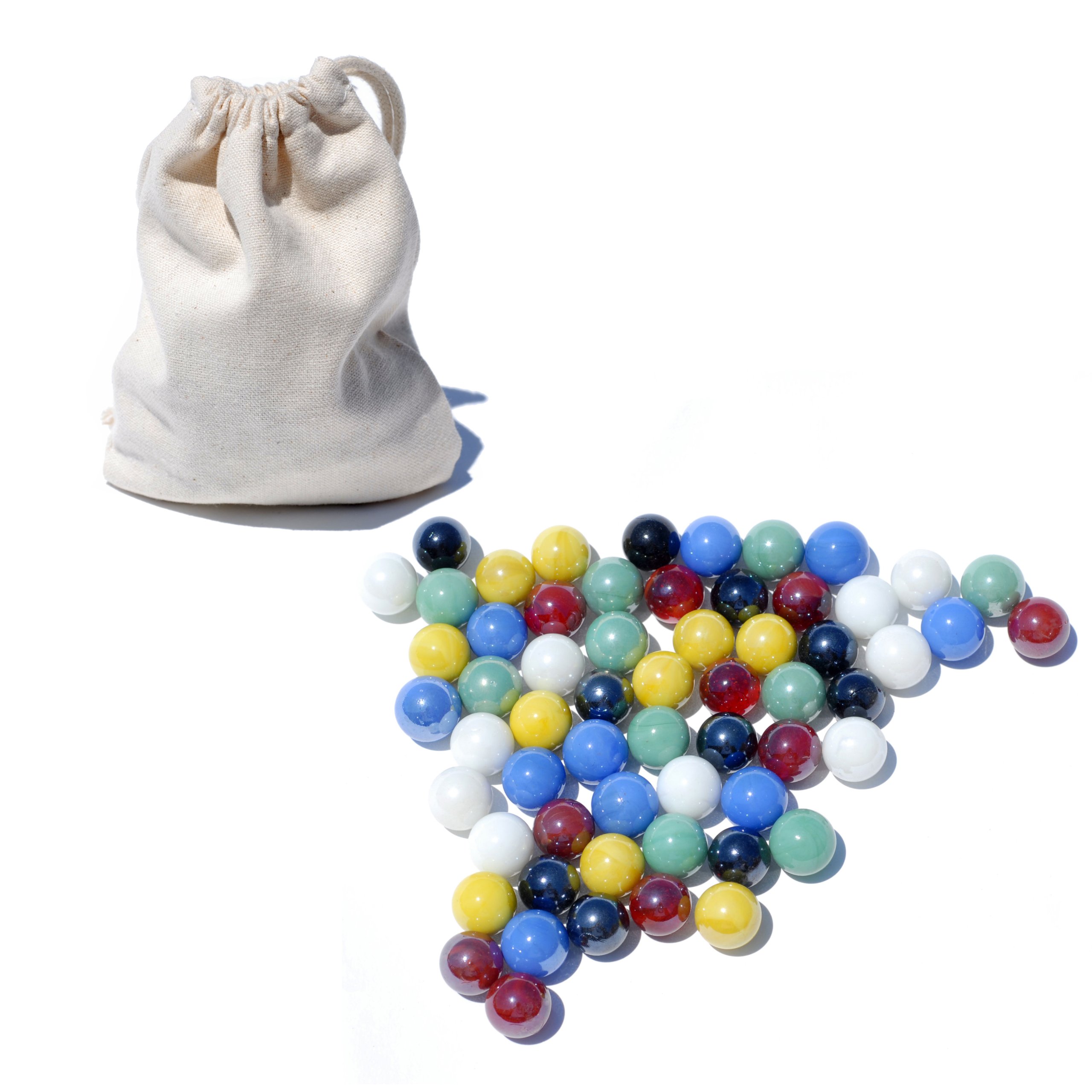 WE Games Replacement Glass Marbles for Chinese Checkers (60 Count) - Vibrant Colored Marbles for Board Games, Chinese Checkers Accessories - Perfect for Family Game Nights, Kids Playtime and Strategy Board Game Sessions