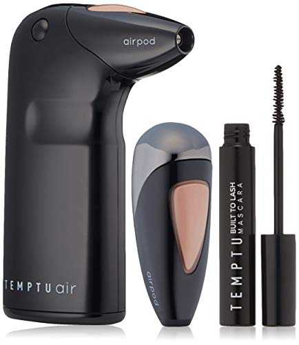 Temptu Air Modern Glam Holiday Set - At-Home Airbrush Makeup Kit with Foundation Pod & Mascara | Long-Lasting, Buildable Coverage | Multiple Shades for All Skin Tones | Perfect for Holidays, Parties & Special Occasions