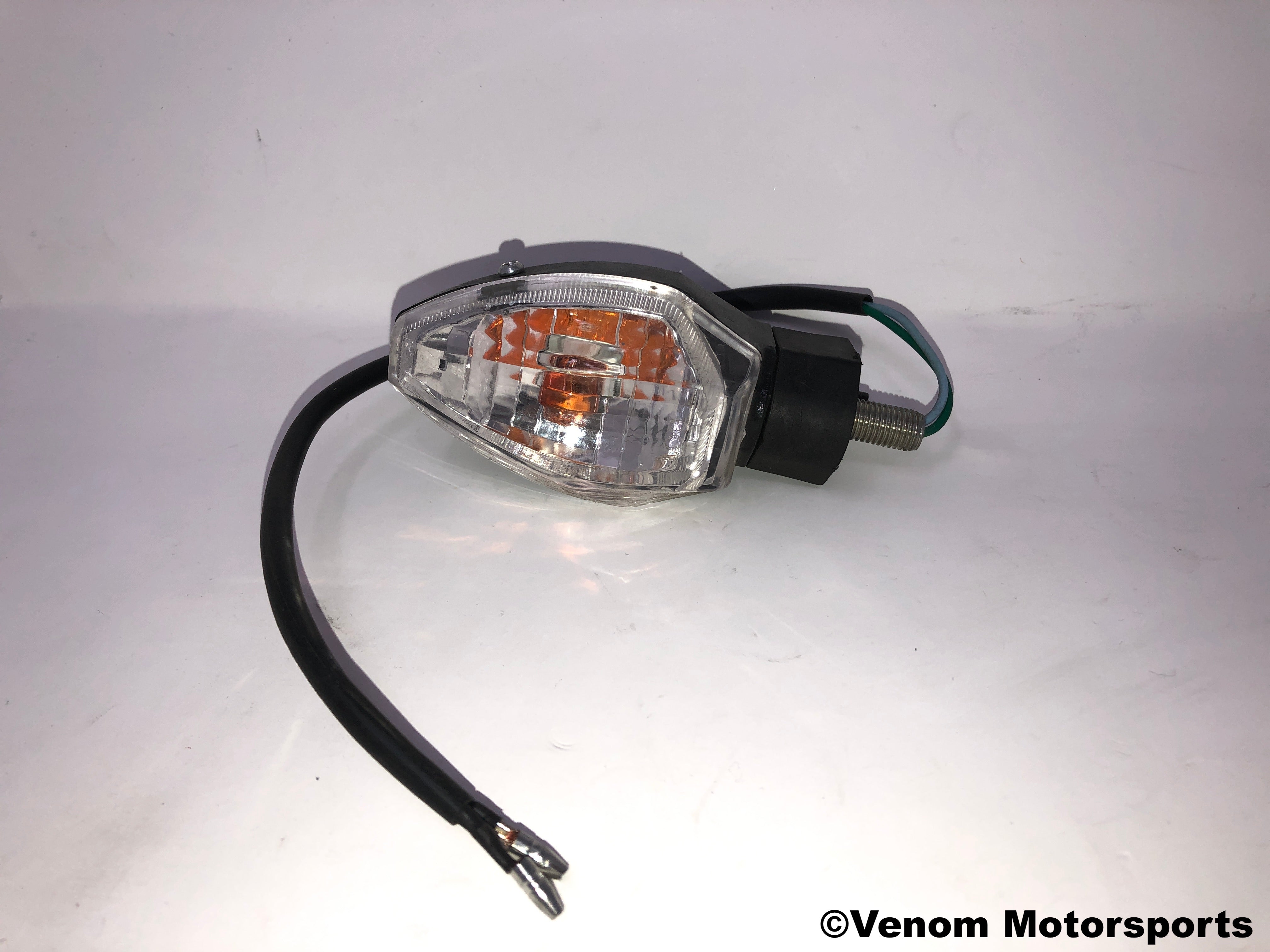 X20 Gen II 125cc Motorcycle Front Turn Signal Lights (Pair) - Compatible with 125010050 & 125010051 - Durable LED Indicators for Off-Road Bikes & ATVs - Perfect for Trail Riding & Adventure Motorcycles