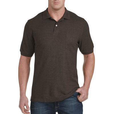 The Perfect Companion for Every Adventure: The DXL Big and Tall Pocket Piqué Polo Shirt