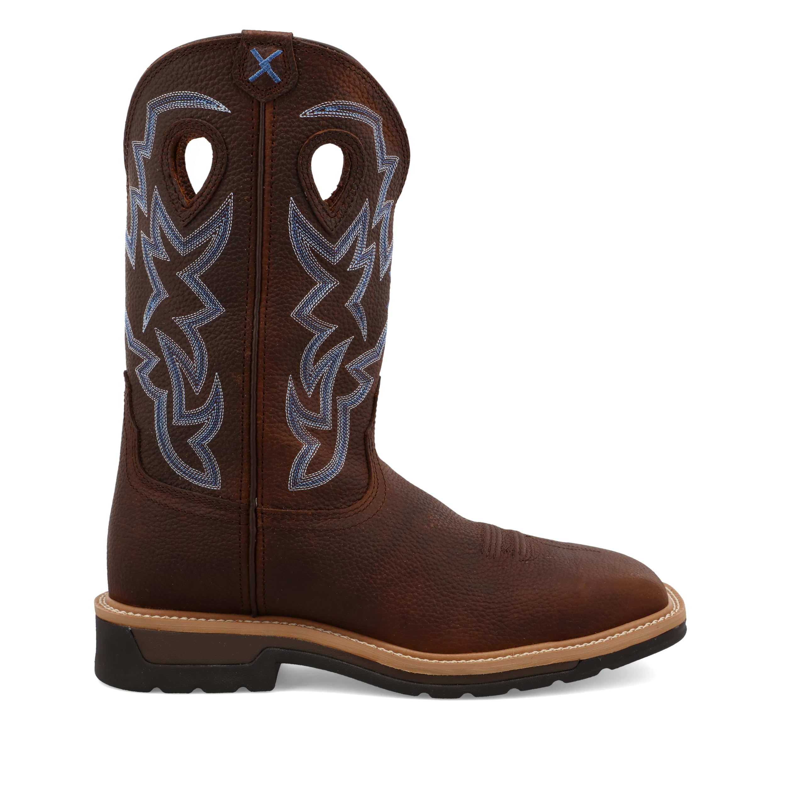 Twisted X Men's Comfortable Western Work Boots - Durable Leather Cowboy Boots for Ranch, Construction & Outdoor Work - Perfect for Ranchers, Farmers & Laborers