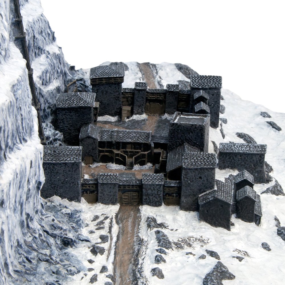 Game of Thrones Castle Black Collectible Statue - Official Licensed Westeros Wall Replica for Fans & Collectors - Perfect for Home Decor, Gifts, and Display