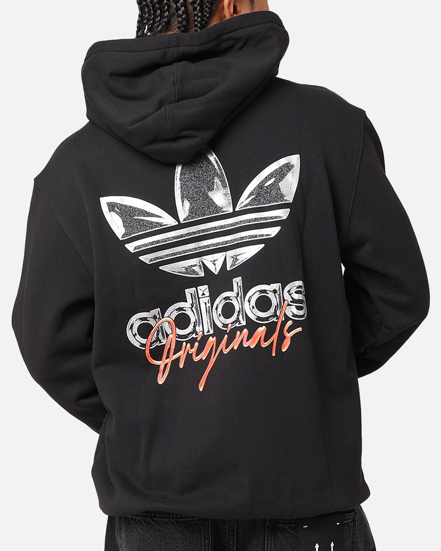 Adidas Originals Trefoil Hoodie for Men & Women - Black Cotton Pullover Sweatshirt | Casual Streetwear for Gym, Running & Everyday Wear