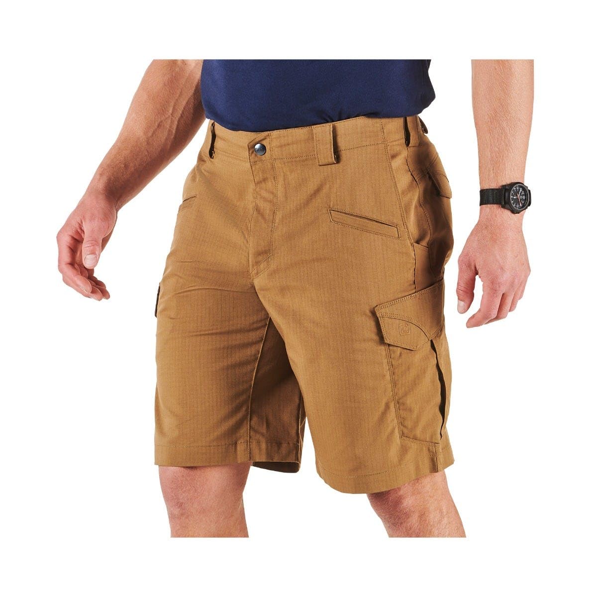 5.11 Tactical Men's Stryke 11-Inch Inseam Military Shorts - Flex-Tac Ripstop Fabric, Style 73327 - Durable Tactical Shorts for Outdoor, Hiking & Military Use