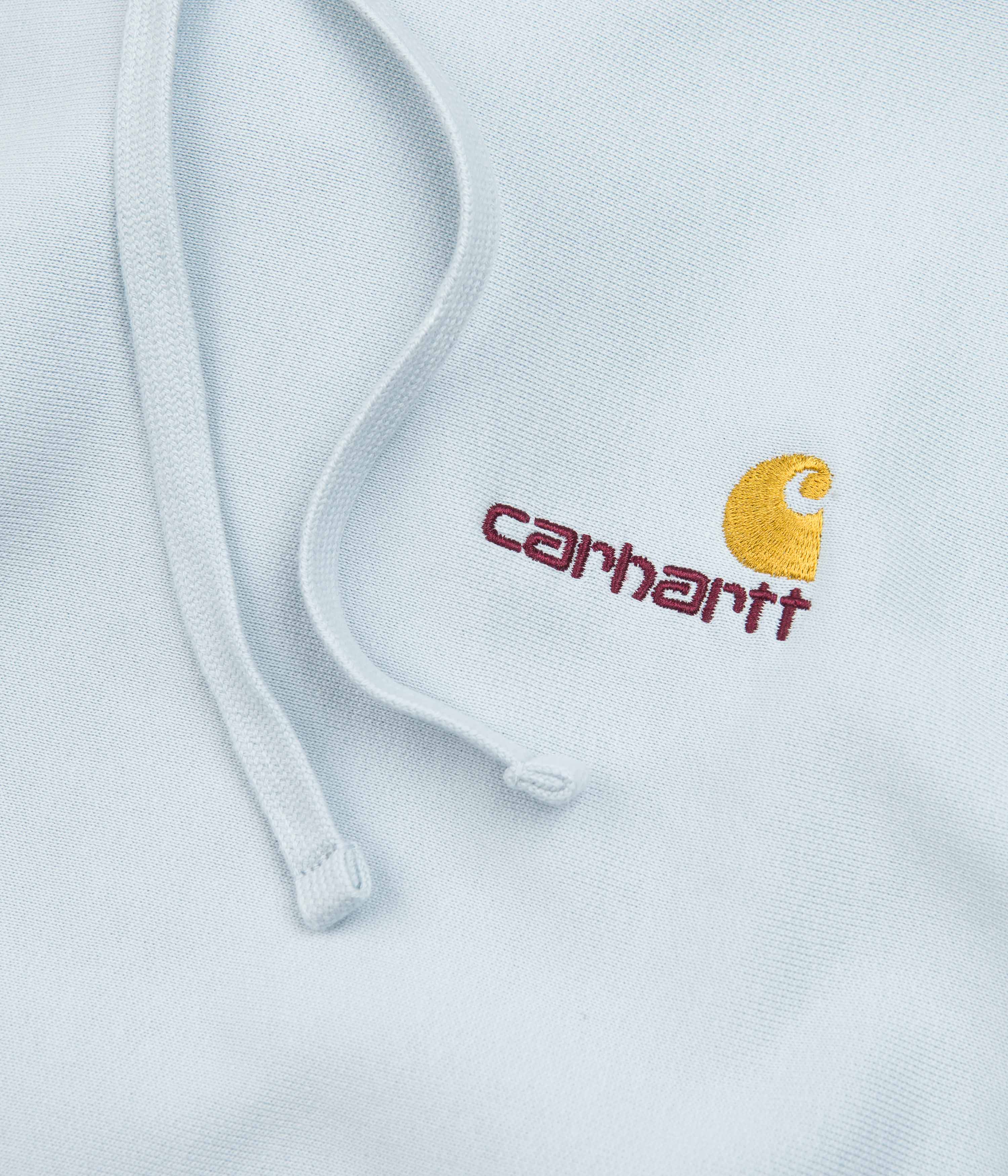 Carhartt American Script Hoodie for Men & Women | Soft Cotton Blend Pullover | Casual Streetwear & Workwear | Perfect for Outdoor Activities & Everyday Comfort