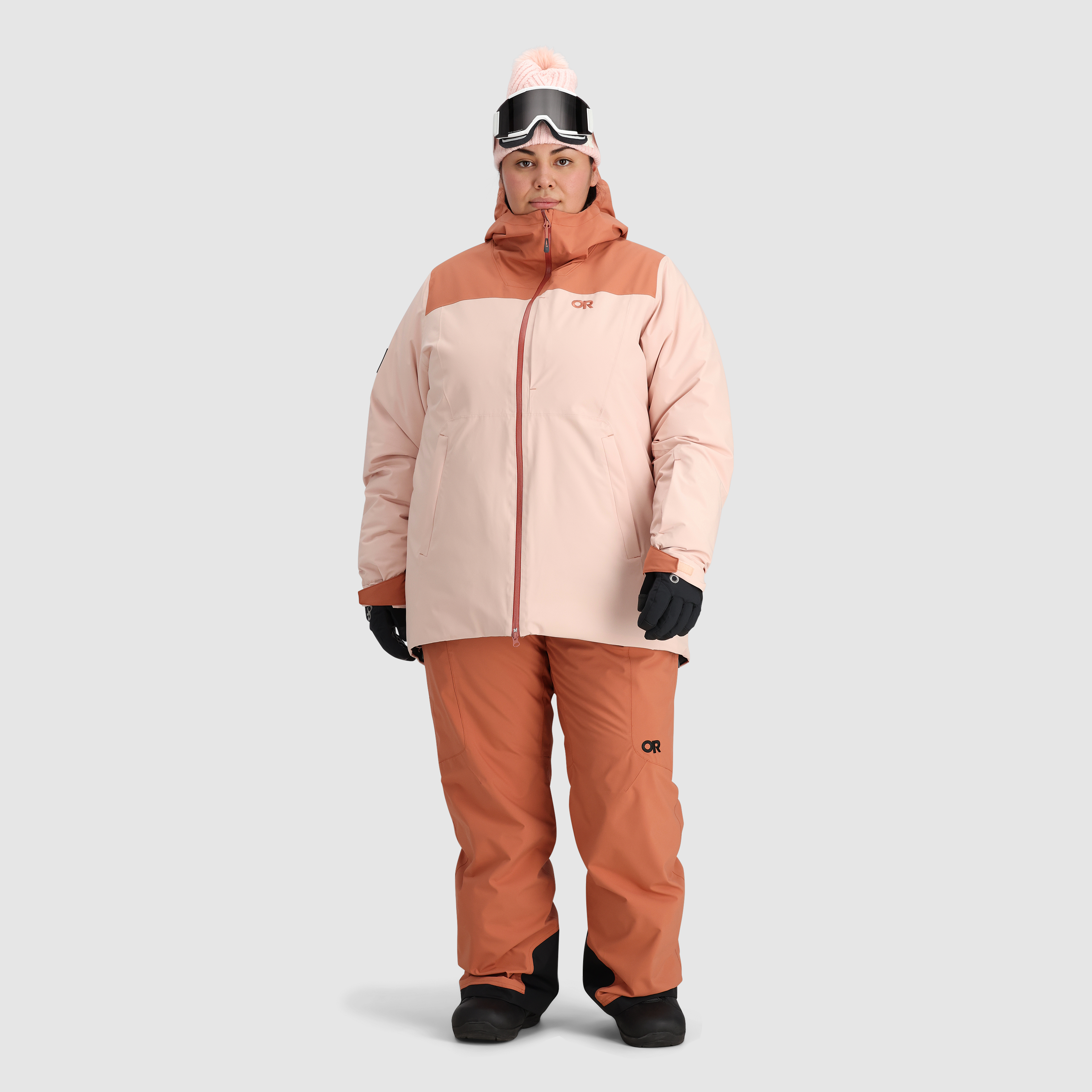 Women's Winter Snowcrew Jacket - Waterproof Windproof Insulated Ski Jacket for Cold Weather - Perfect for Skiing, Snowboarding & Outdoor Activities