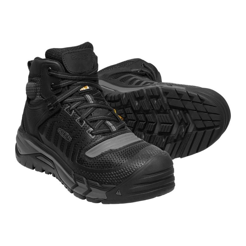Keen Kansas City MID 1025701 Men's Waterproof Composite Toe Work Shoes - Lightweight Safety Boots for Construction, Hiking & Outdoor Work - OSHA Approved Non-Slip Workwear
