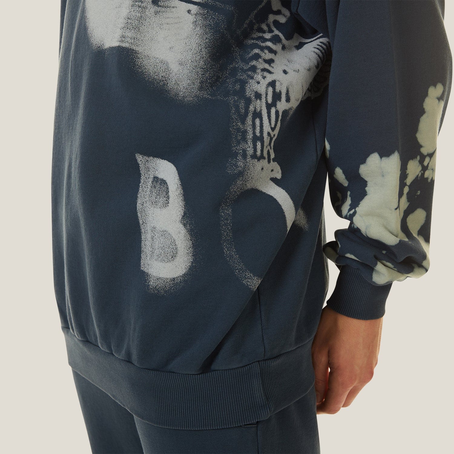 BLEACHED BOY HOODIE - Trendy Distressed Pullover Sweatshirt for Men | Perfect for Streetwear & Casual Outfits
