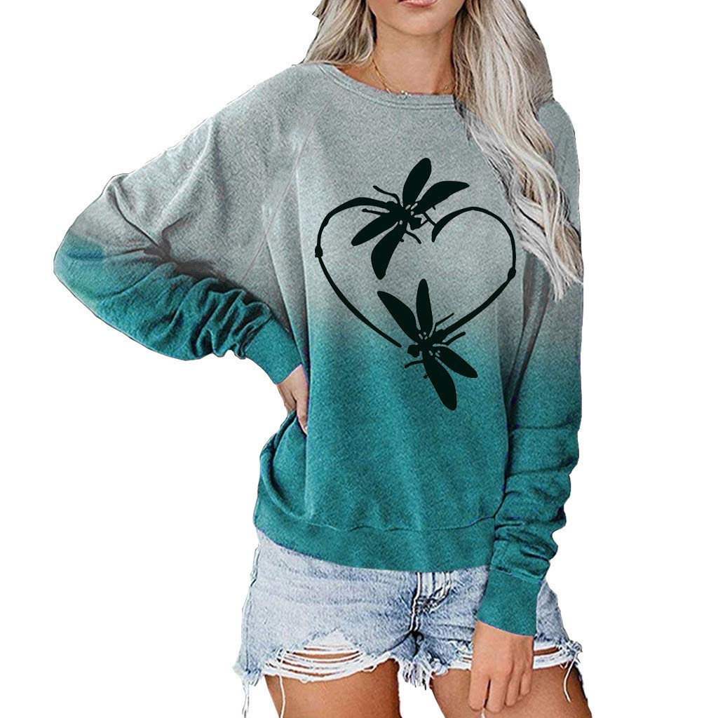 Women's Long Sleeve V-Neck Tops for Fall 2021 - Soft Casual Blouses for Autumn | Perfect for Work, Layering & Everyday Wear