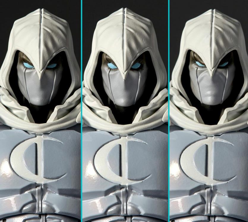 Amazing Yamaguchi Revoltech Moon Knight Action Figure NR013 - Collectible Marvel Superhero Toy for Display & Role Play