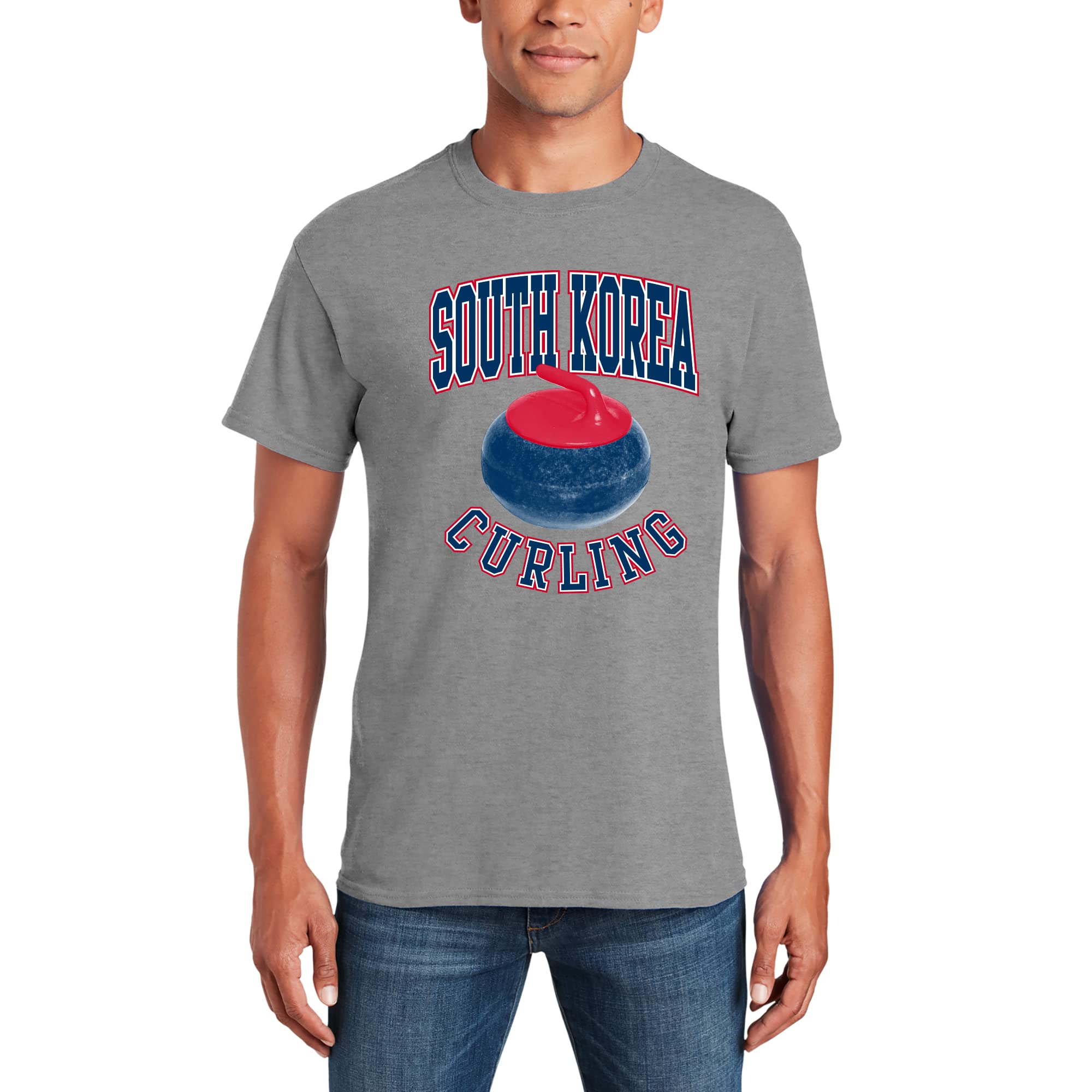 Curling Winter Sports Games T-Shirt - Funny Ice Hockey & Winter Olympics Fan Apparel - Perfect for Ice Skating, Hockey Games & Winter Sports Events