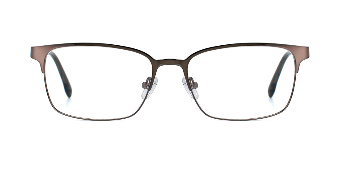 Premium Bronze Metal Plastic Reading Glasses MT 34683 - Lightweight & Durable for Reading, Computer Work & Crafts (2-Pack)