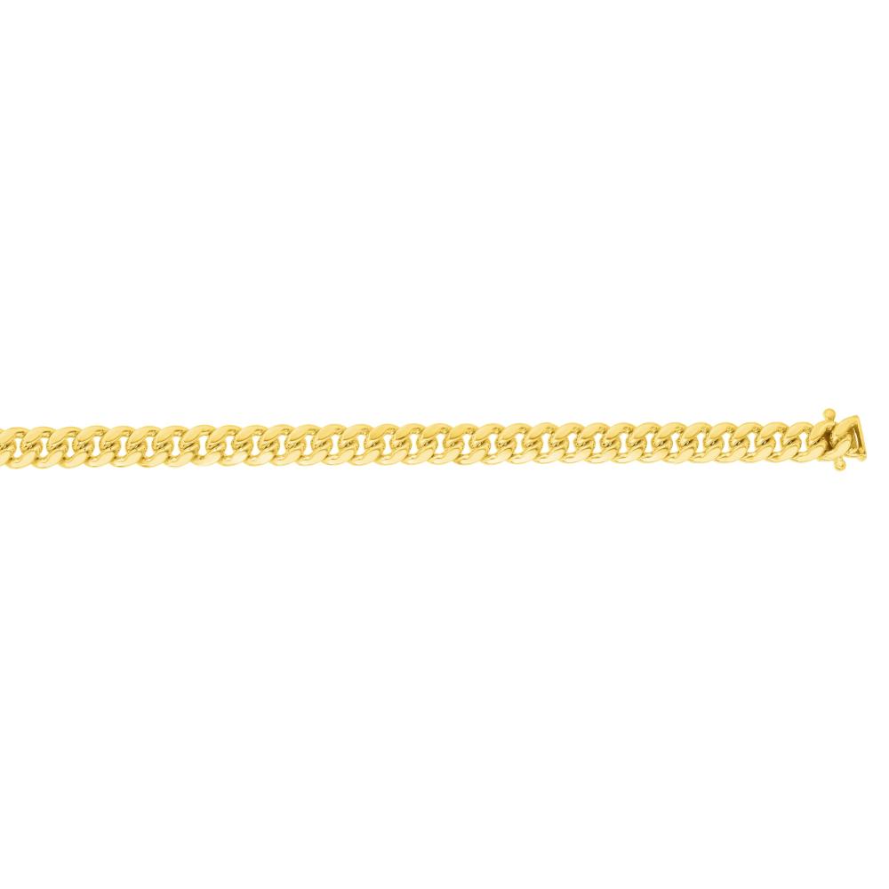 10K Gold 3.9mm Classic Miami Cuban Link Chain - Durable & Stylish Men's Jewelry for Everyday Wear, Parties & Special Occasions