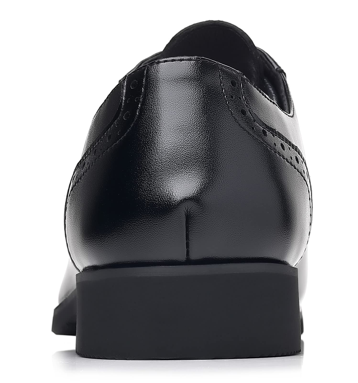 kkdom Men's Classic Lace-Up Dress Shoes - Formal Oxford Business Shoes for Men | Perfect for Weddings, Office & Special Occasions