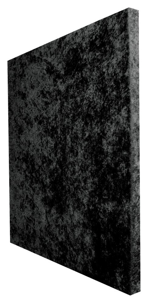 Auralex SonoLite Acoustic Wall Panel - 2' x 2' Soundproof Foam Panels, Black (2-Pack) - Perfect for Home Studios, Podcasting & Noise Reduction