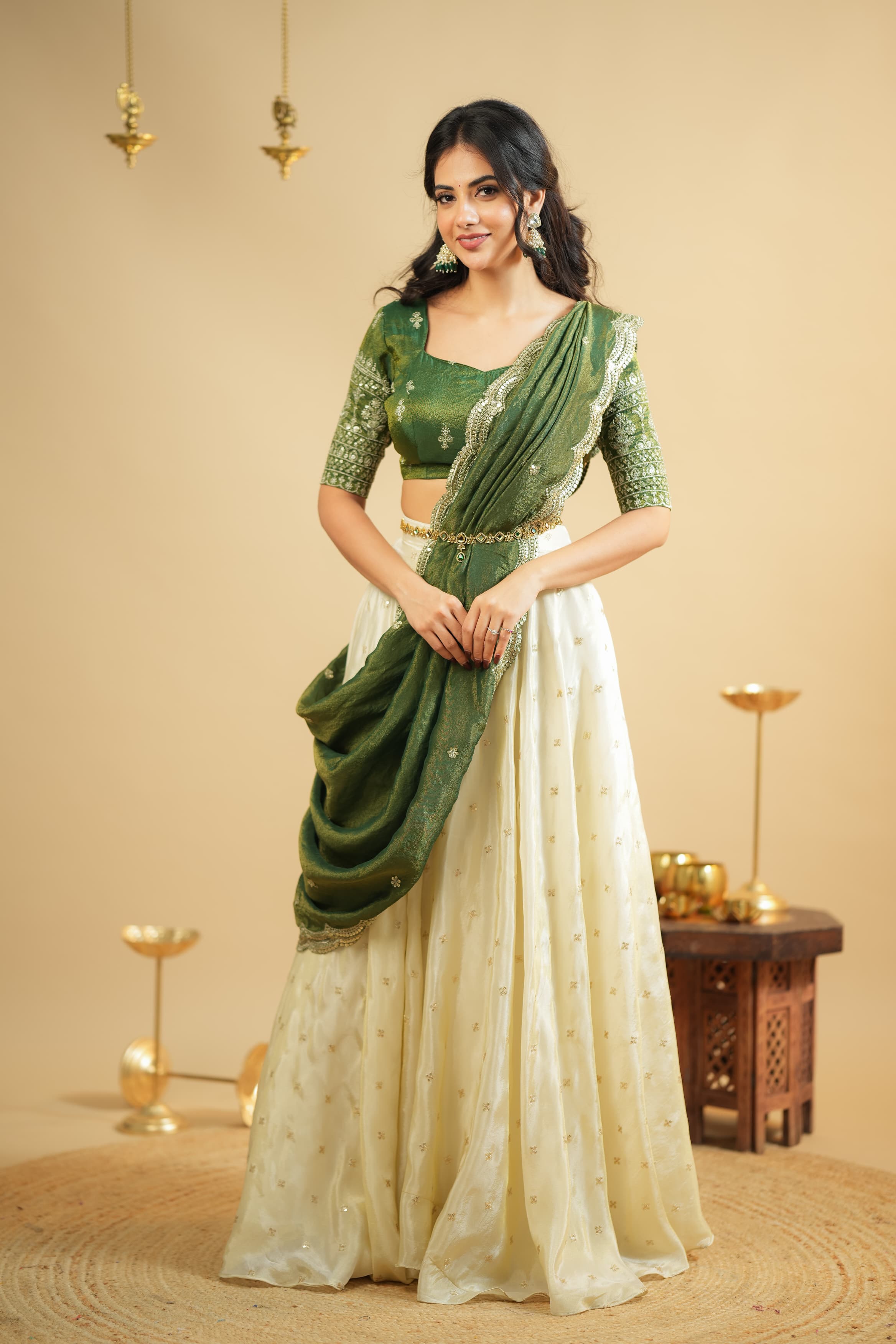 Swasthika Series 3 Premium Designer Lehenga Choli for Women | Indian Ethnic Bridal Party Wear | Wedding, Festival & Special Occasion Outfit