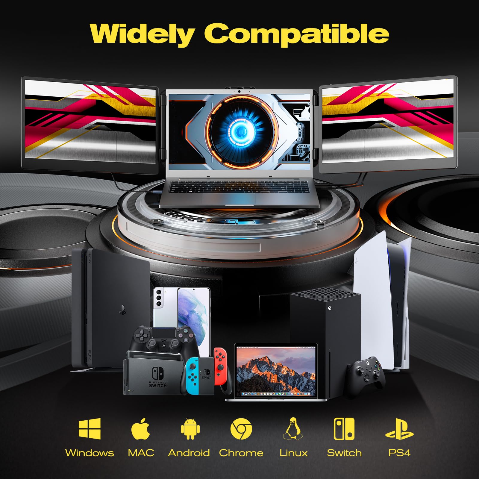 KEFEYA Portable Laptop Monitor 14