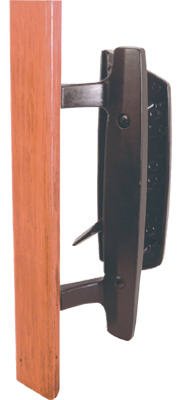 142250 Black 44 Sliding Patio Door Handle Set - Durable & Stylish Replacement for Smooth Sliding Glass Doors - Perfect for Home, Office & Patio Use