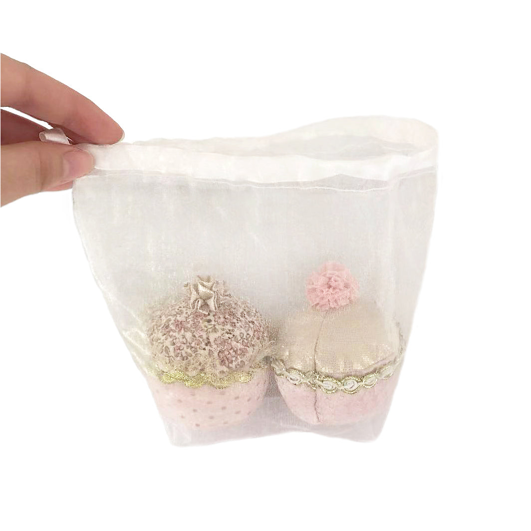 2 Piece Plush Toy Cupcake Set - Soft Stuffed Animal Birthday Gift for Kids, Girls & Boys - Perfect for Playtime, Decor & Party Favors