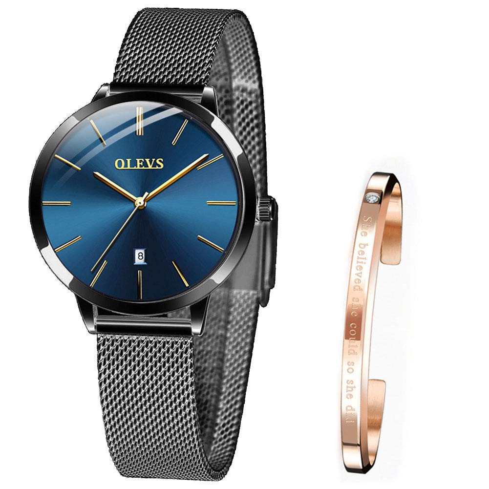 Fashion Rose Gold Women's Watch - Waterproof Quartz for Her | Daily Wear & Gifts
