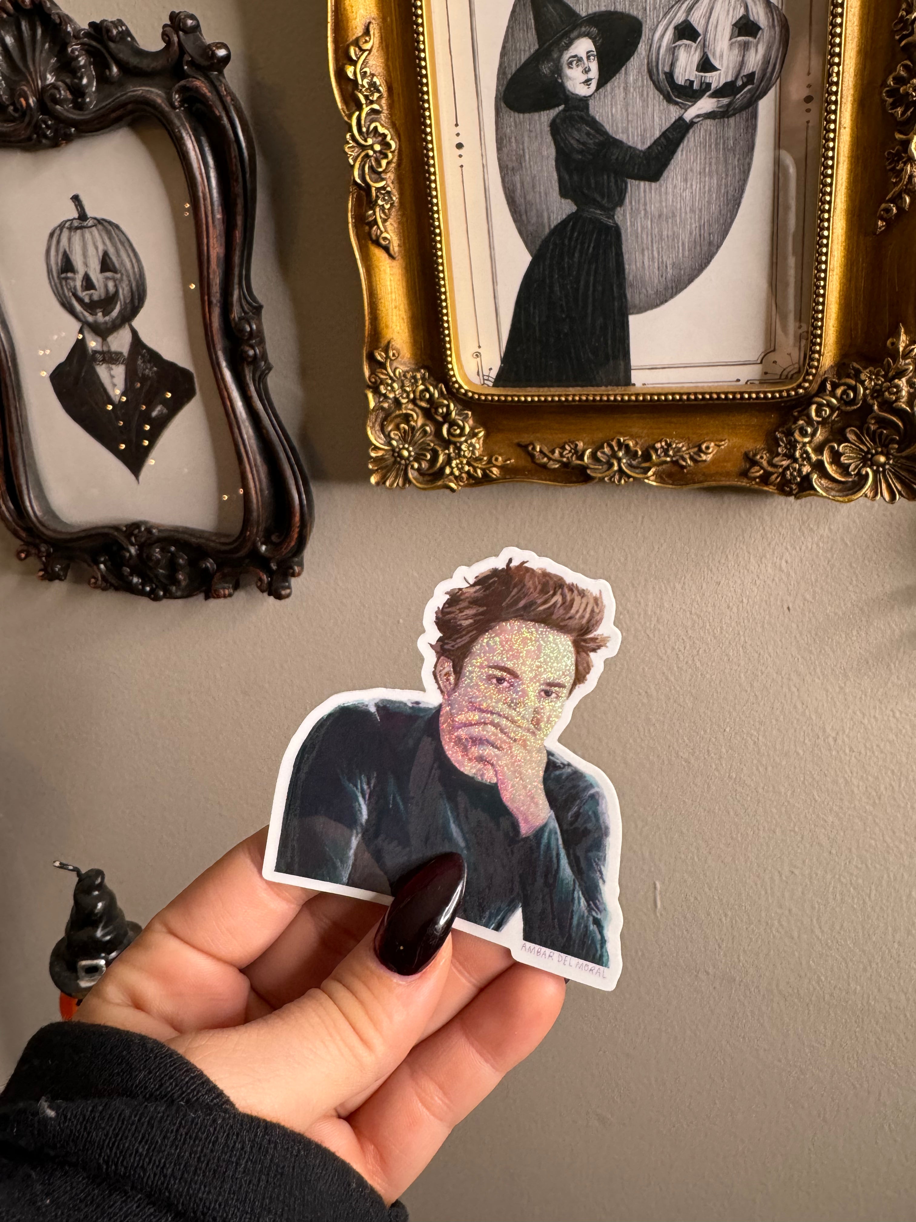 Edward Cullen Stickers - Twilight Movie Vampire Decals for Laptops, Water Bottles & Notebooks - Perfect for Fans & Collectors