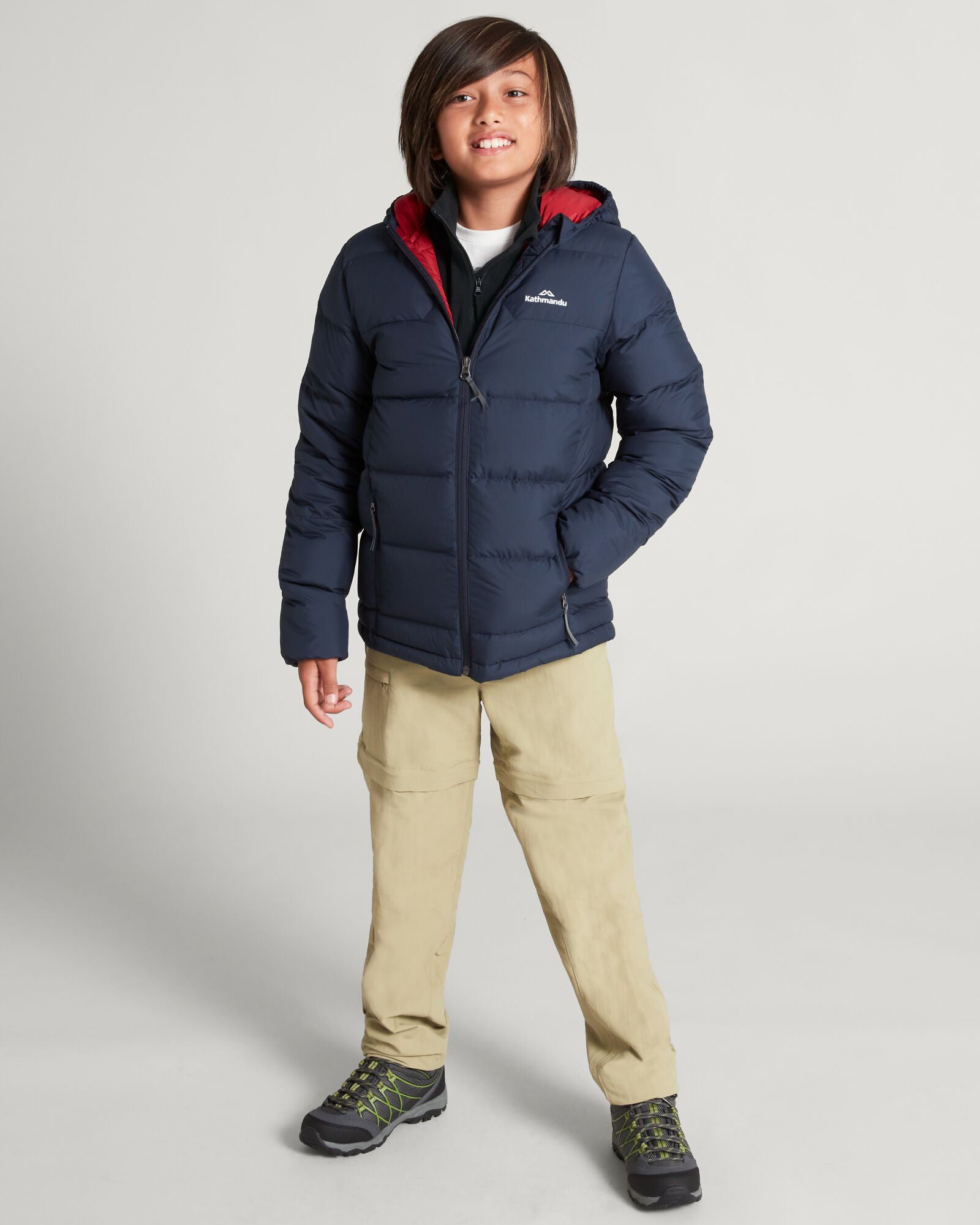 Boys' Epiq Down Jacket - Waterproof Winter Coat for Kids | Warm Puffer Jacket in Midnight Navy | Perfect for Snow Play & Outdoor Adventures