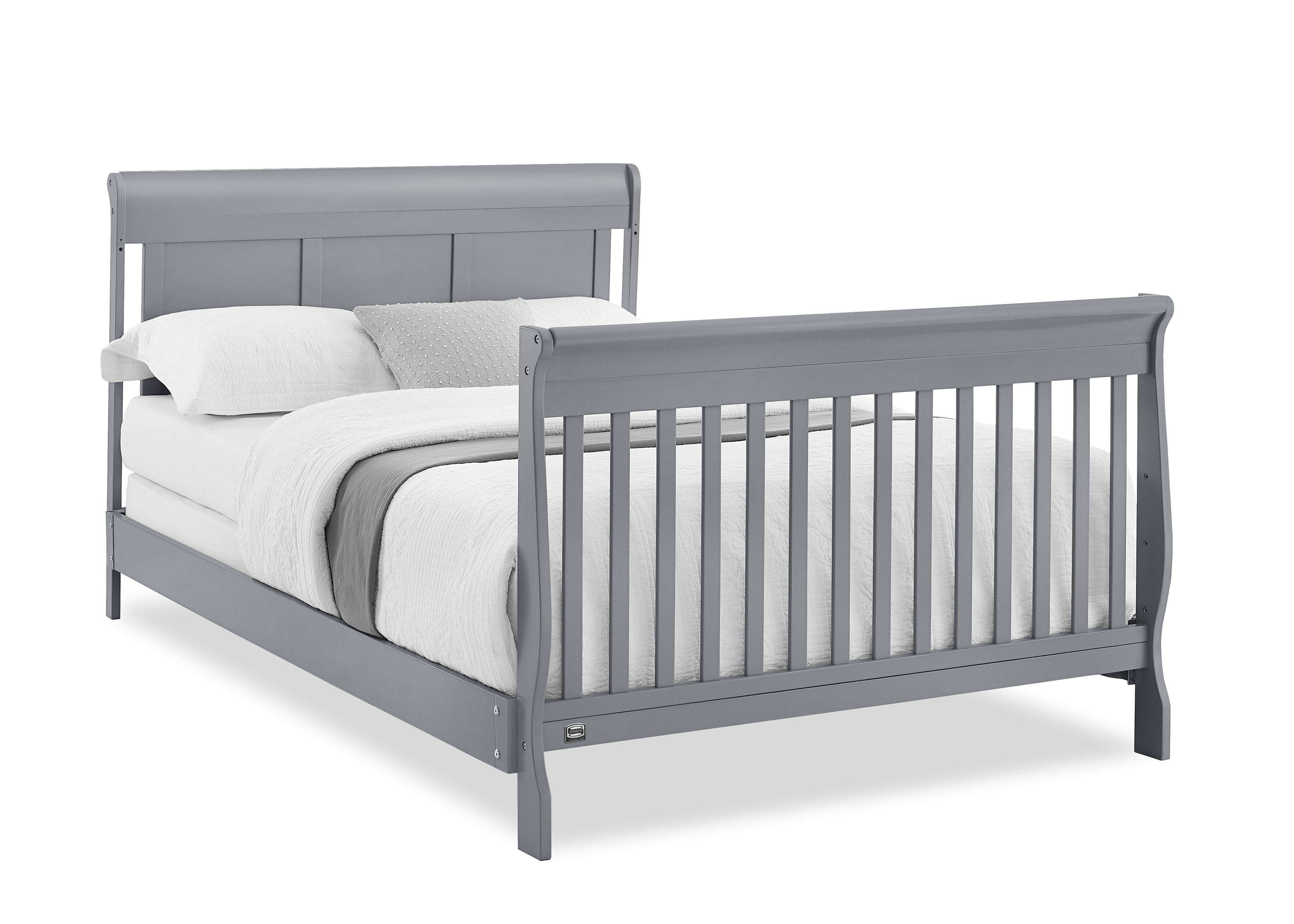 Carter 6-in-1 Convertible Baby Crib - Toddler Bed, Daybed & Full-Size Bed - Safe & Stylish Nursery Furniture for Newborns to Teens | Perfect for Small Spaces & Modern Nurseries