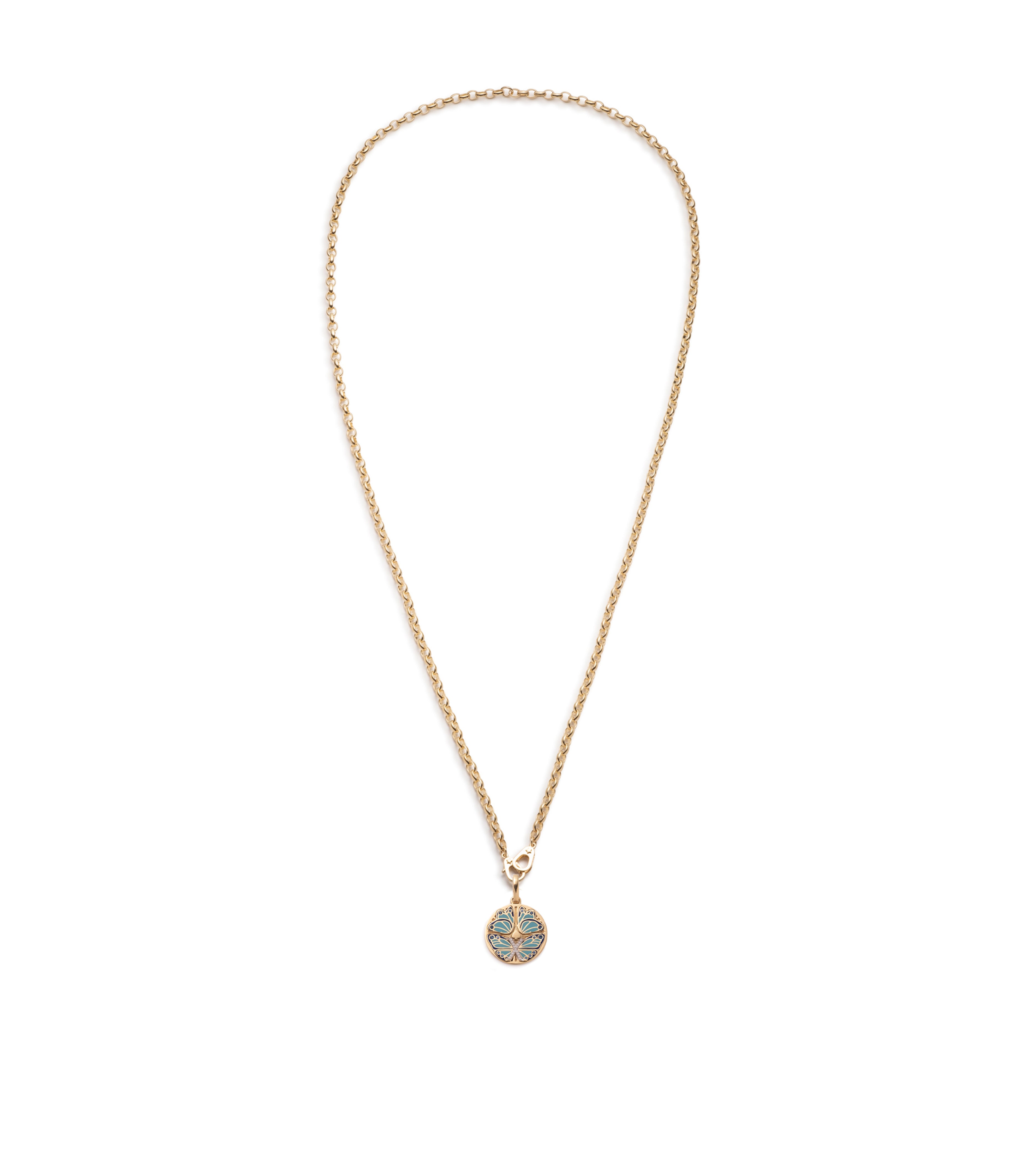Reverie 36 Sister Hook Medium Belcher Chain Necklace - Elegant Layered Jewelry for Women, Perfect for Everyday Wear & Special Occasions