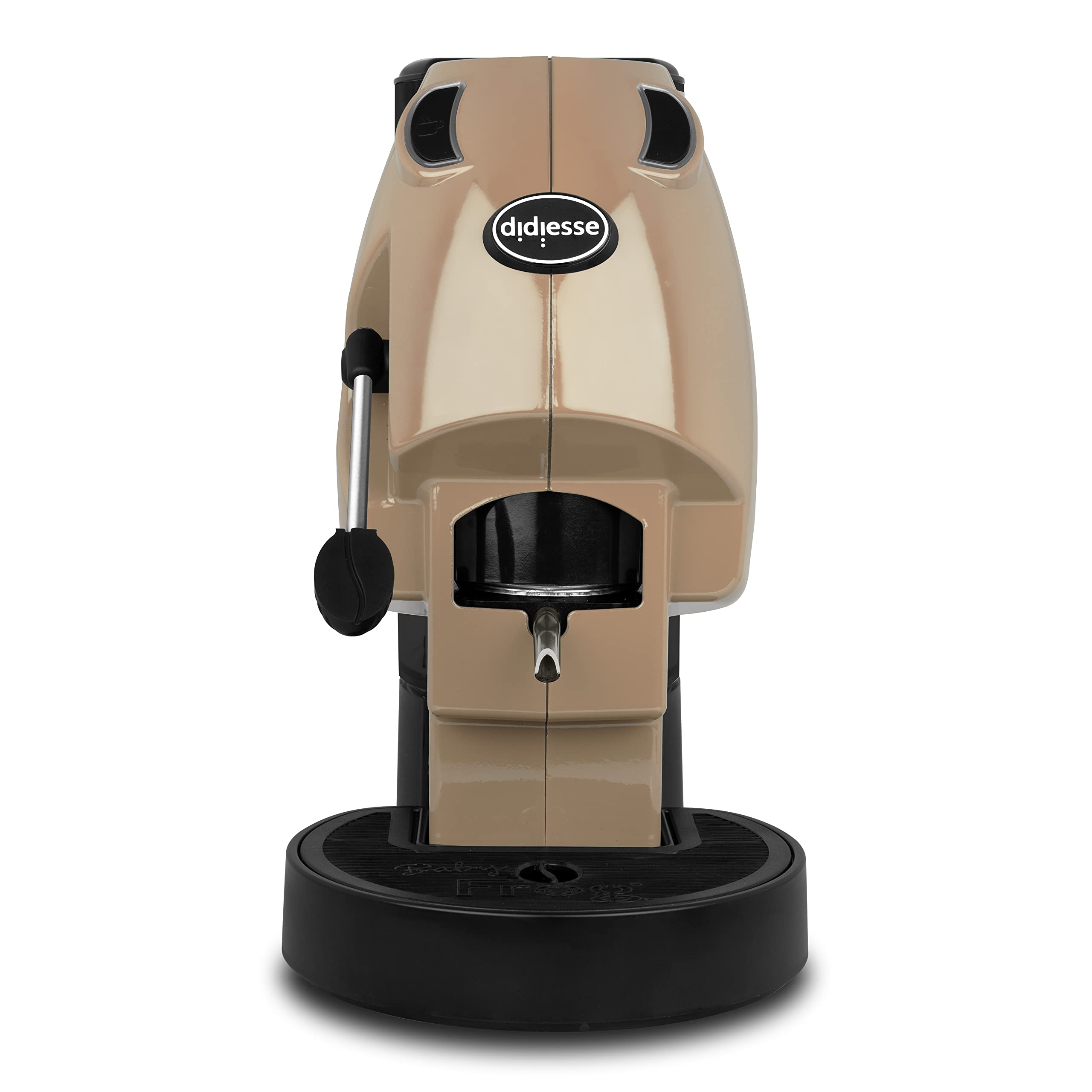 Didiesse Baby Frog ESE 44mm Pod Coffee Machine - Compact 450W with Stand-by Function & 1.5L Water Tank (Hazelnut) - Perfect for Home, Office, and Small Spaces
